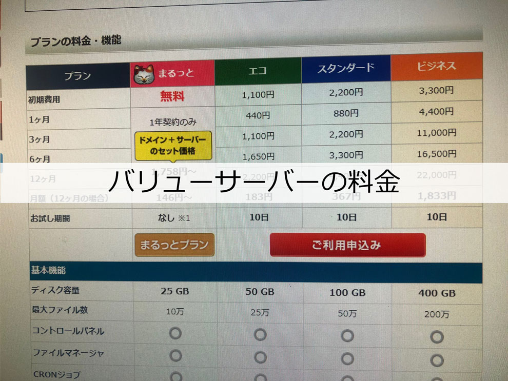 バリューサーバー