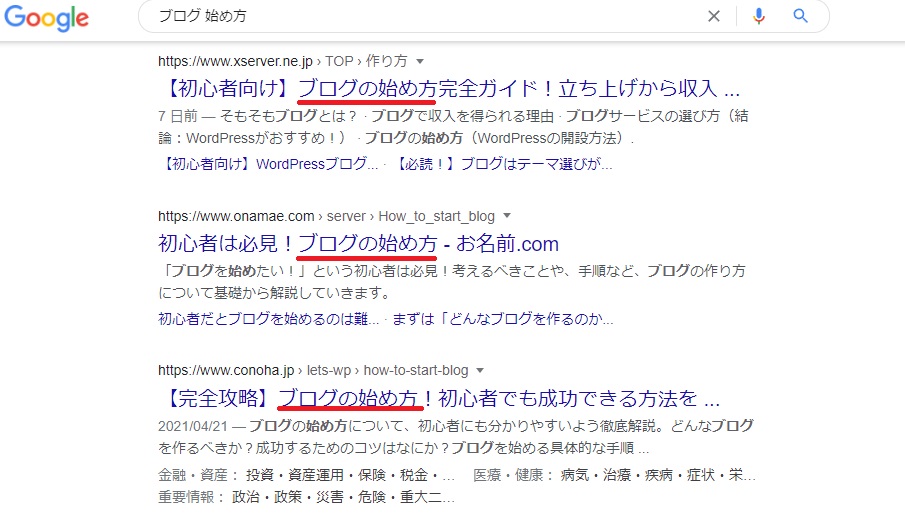 ブログ始め方